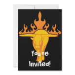 Flaming Bull #3 invitations