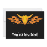 Flaming Bull #8 invitations