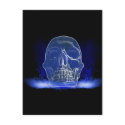 Flaming Cystal Skull postcards