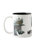 flaming dragon, metal dragon, NOT HOT? mugs
