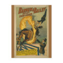 Flaming Horse Circus Poster postcards