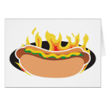 Flaming Hot Dog cards