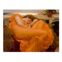 Flaming June - Frederic Lord Leighton Postcards
