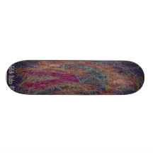 Flaming Man Skateboard