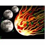 Flaming Moon Photosculpture