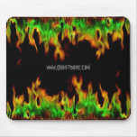 Flaming Mouse Pad mousepads