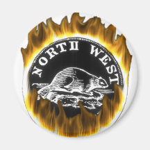 Flaming NWCo products Magnets