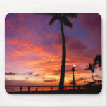 Flaming skies with a torch mousepads