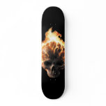 Flaming Skull Skateboard
