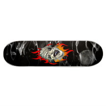 Flaming Skull Skateboards