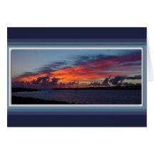 Flaming Sky Card