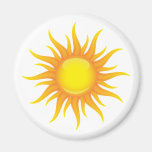 Flaming sun magnets