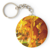 Flaming Yellow Key Chains