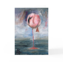 Flamingo ACEO Card