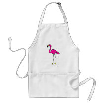 flamingo apron
