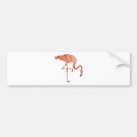 Flamingo Bumper Sticker