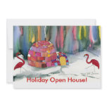 Flamingo Igloo Party Invitation