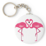 Flamingo Love keychains