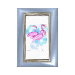 Flamingo on water canvas prints