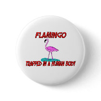 Flamingo trapped in a human body