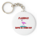 Flamingo trapped in a human body