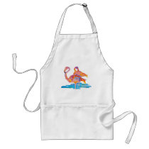 Flamingos Apron