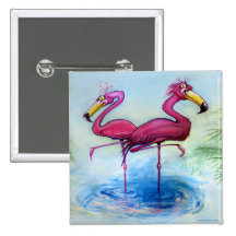 Flamingos Pins