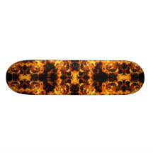 Flammenexplosion 2 individuelle skatedecks
