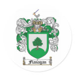 FLANAGAN FAMILY CREST -  FLANAGAN COAT OF ARMS stickers
