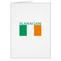 Flanagan Greeting Card