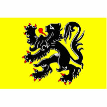 Flanders, Belgium flag Cut Outs
