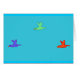 "Flap flap flap" card