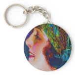FLAPPER' FACE KEYCHAIN