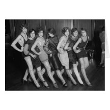 Flapper Girls: 1925 Cards
