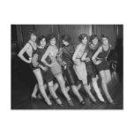 Flapper Girls: 1925 Postcard