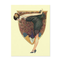 Flapper with Peacock Emblem