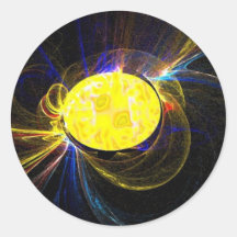 FLARES ROUND STICKERS