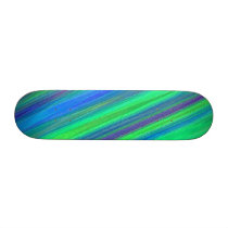 FLASH BACK  BRIGHT PLASTIC SKATEBOARD