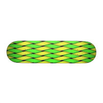 FLASH BACK BRIGHT PLASTIC SKATEBOARD