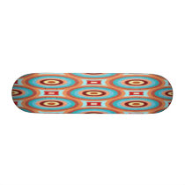 FLASH BACK BRIGHT PLASTIC SKATEBOARD