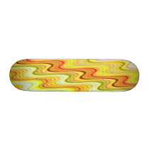 FLASH BACK BRIGHT PLASTIC SKATEBOARD