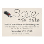 Flash Drive Save the Date Announcement