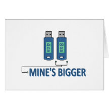 Flash Drives Greeting Card