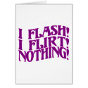 Flash Flirt cards