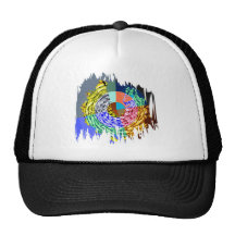Flash Graffiti - Naveen Joshi Signature Style Trucker Hat