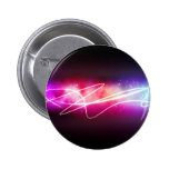 Flash light pinback button