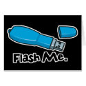 flash me flash drive design cards