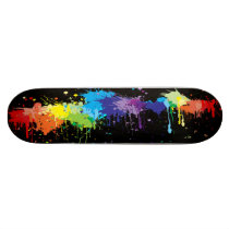 Flash of Paint Skateboard