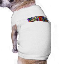 FLASH ~ PERSONALIZED BIG LETTER PET-WARE FOR DOGS!