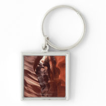 Flashflood-eroded sandstone formations of key chains
